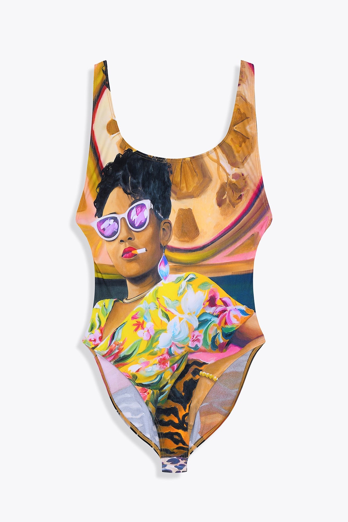 MAILLOT DE BAIN EMBASSADA ÉCHANCRÉ DOS