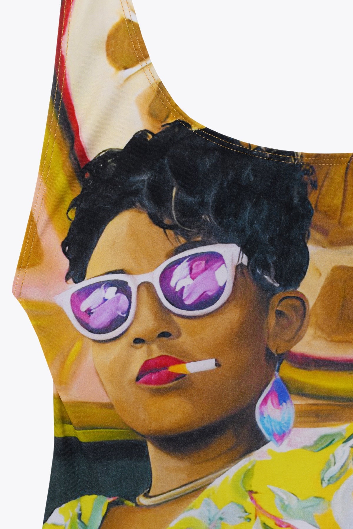 MAILLOT DE BAIN EMBASSADA ÉCHANCRÉ DOS