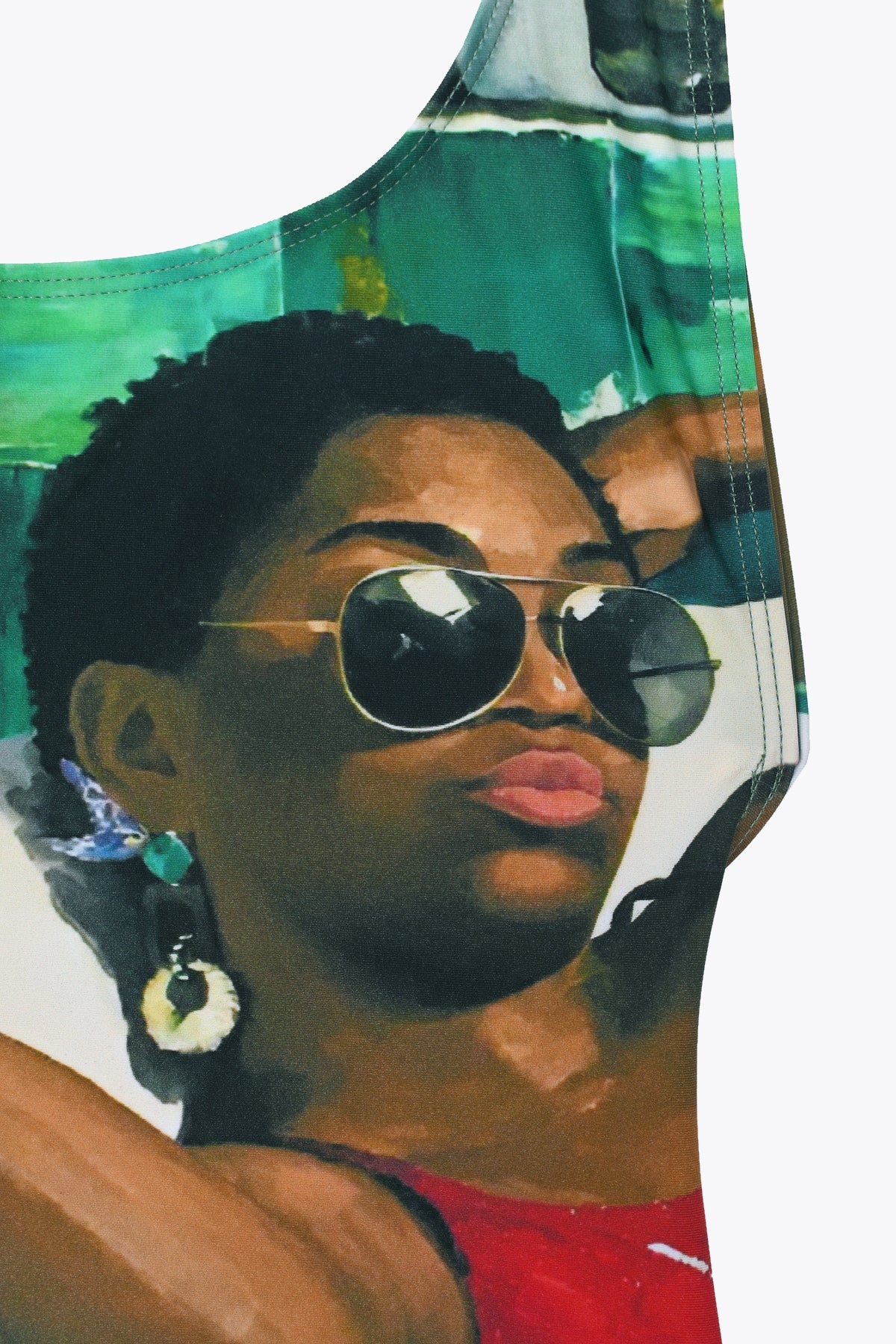 MAILLOT DE BAIN UNE BOUTEILLE À TA MÈRE ÉCHANCRÉ DOS