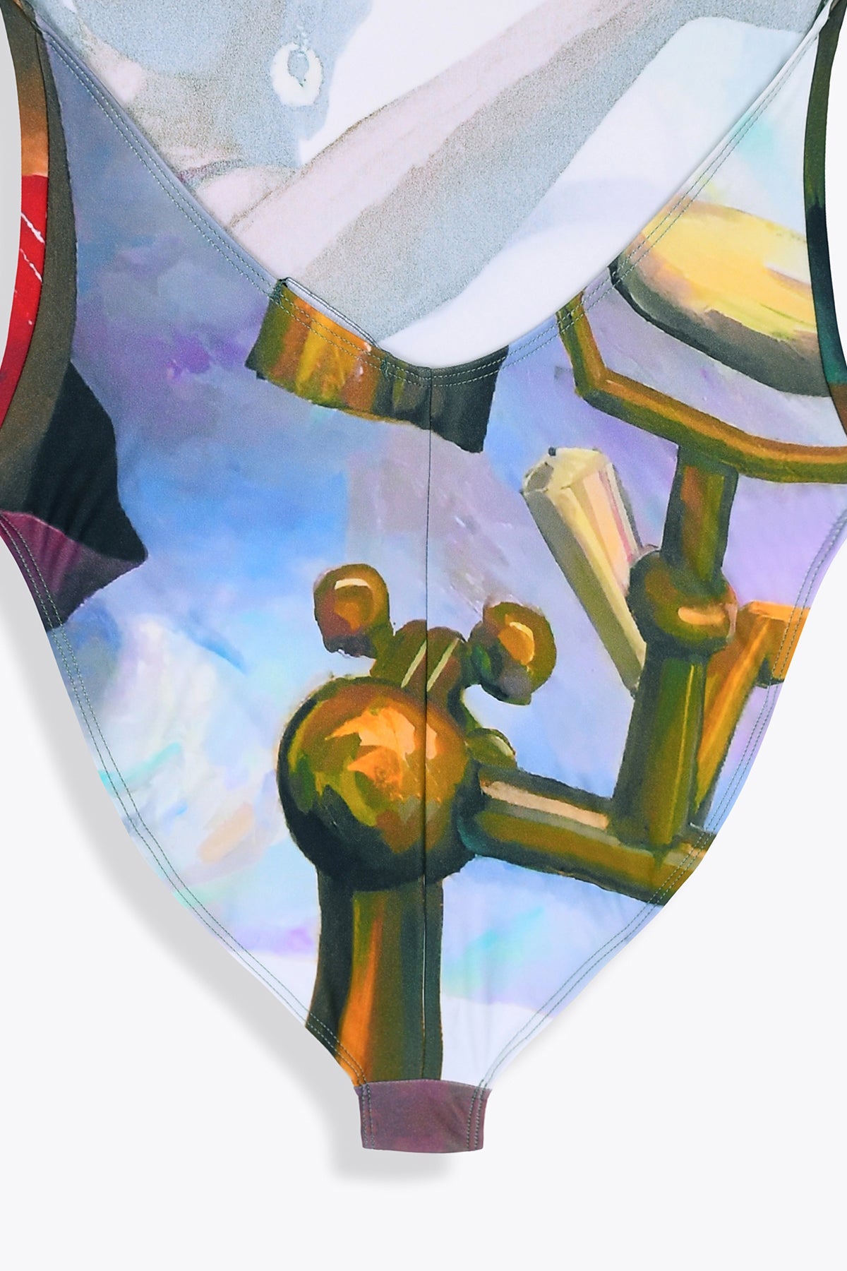 MAILLOT DE BAIN UNE BOUTEILLE À TA MÈRE ÉCHANCRÉ DOS