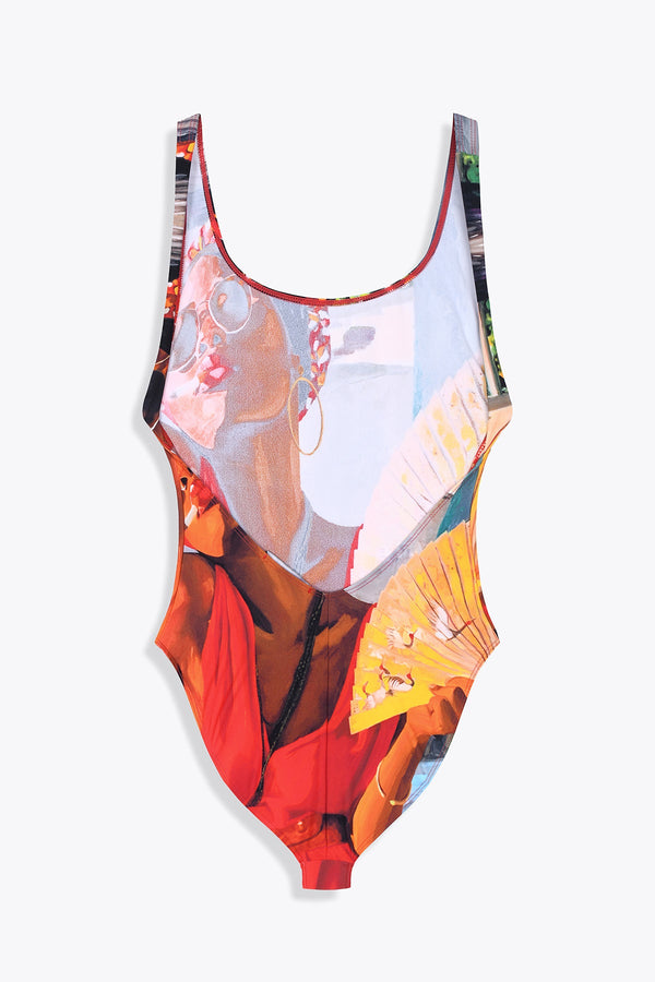 MAILLOT DE BAIN DIVA LA KOUR ÉCHANCRÉ DOS