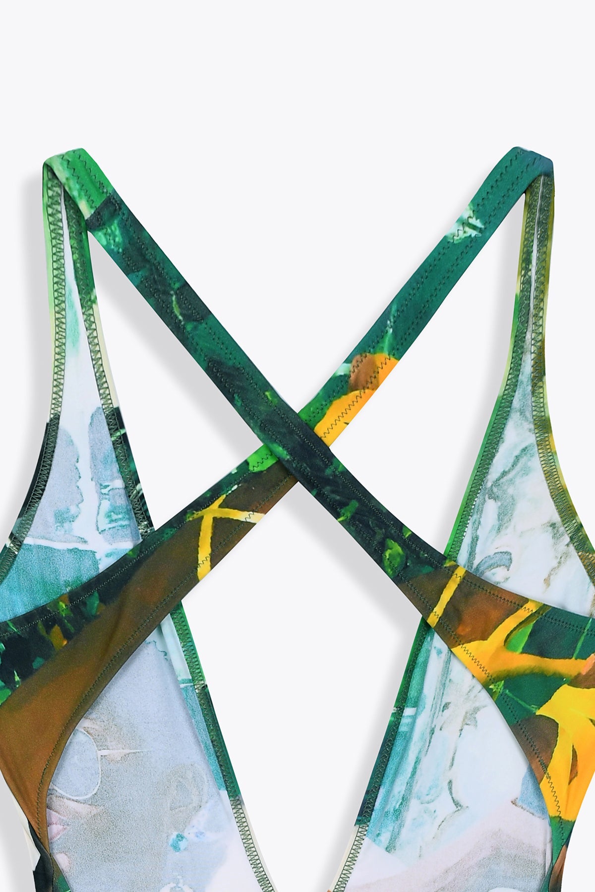 MAILLOT DE BAIN 1 PIECE GALERIE 75 UNE BOUTEILLE À TA MÈRE CROISÉ DOS