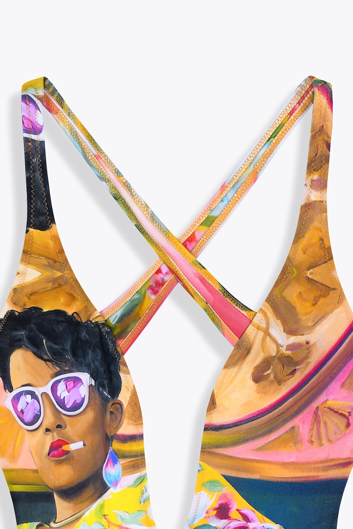 MAILLOT DE BAIN 1 PIECE EMBASSADA CROISÉ DOS