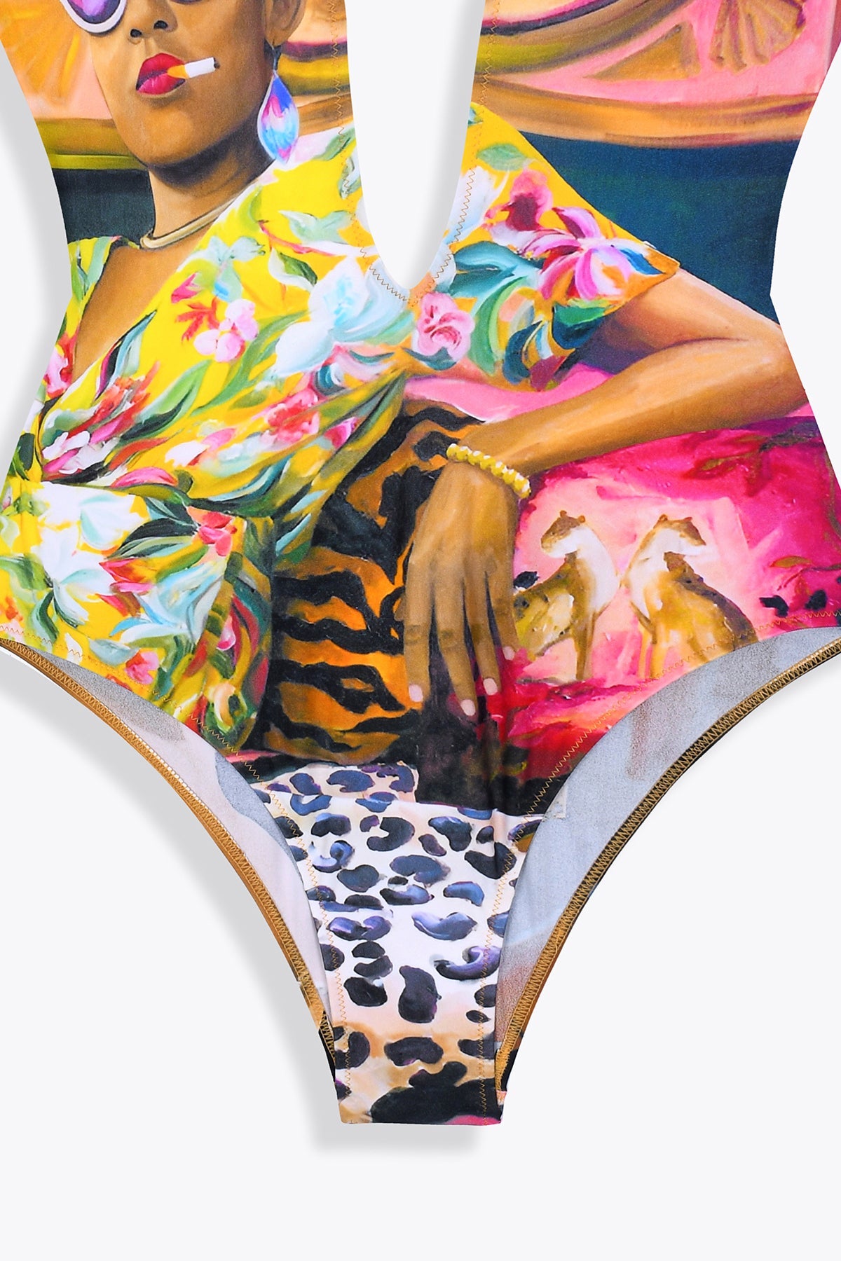 MAILLOT DE BAIN 1 PIECE EMBASSADA CROISÉ DOS