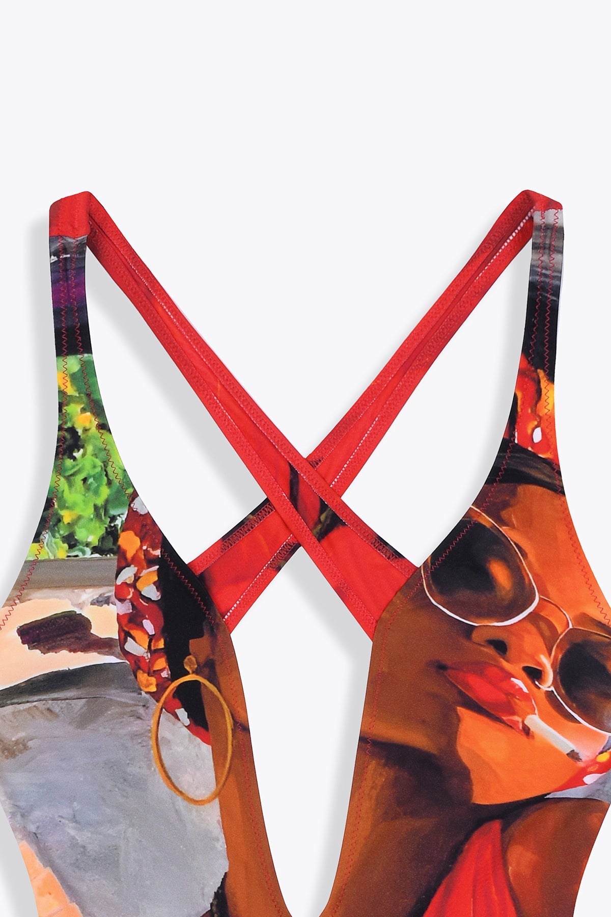 MAILLOT DE BAIN 1 PIECE DIVA LA KOUR CROISÉ DOS