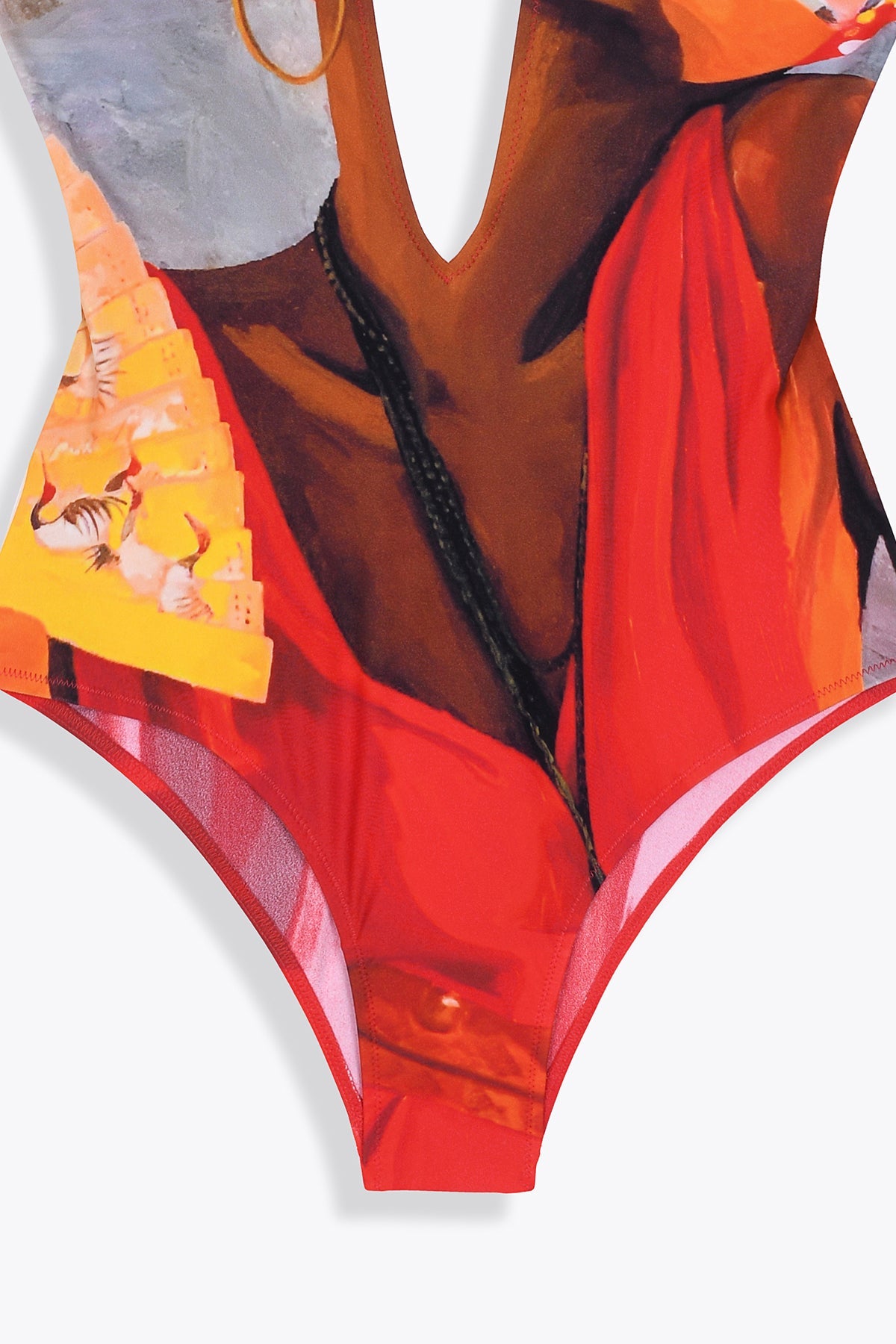 MAILLOT DE BAIN 1 PIECE DIVA LA KOUR CROISÉ DOS