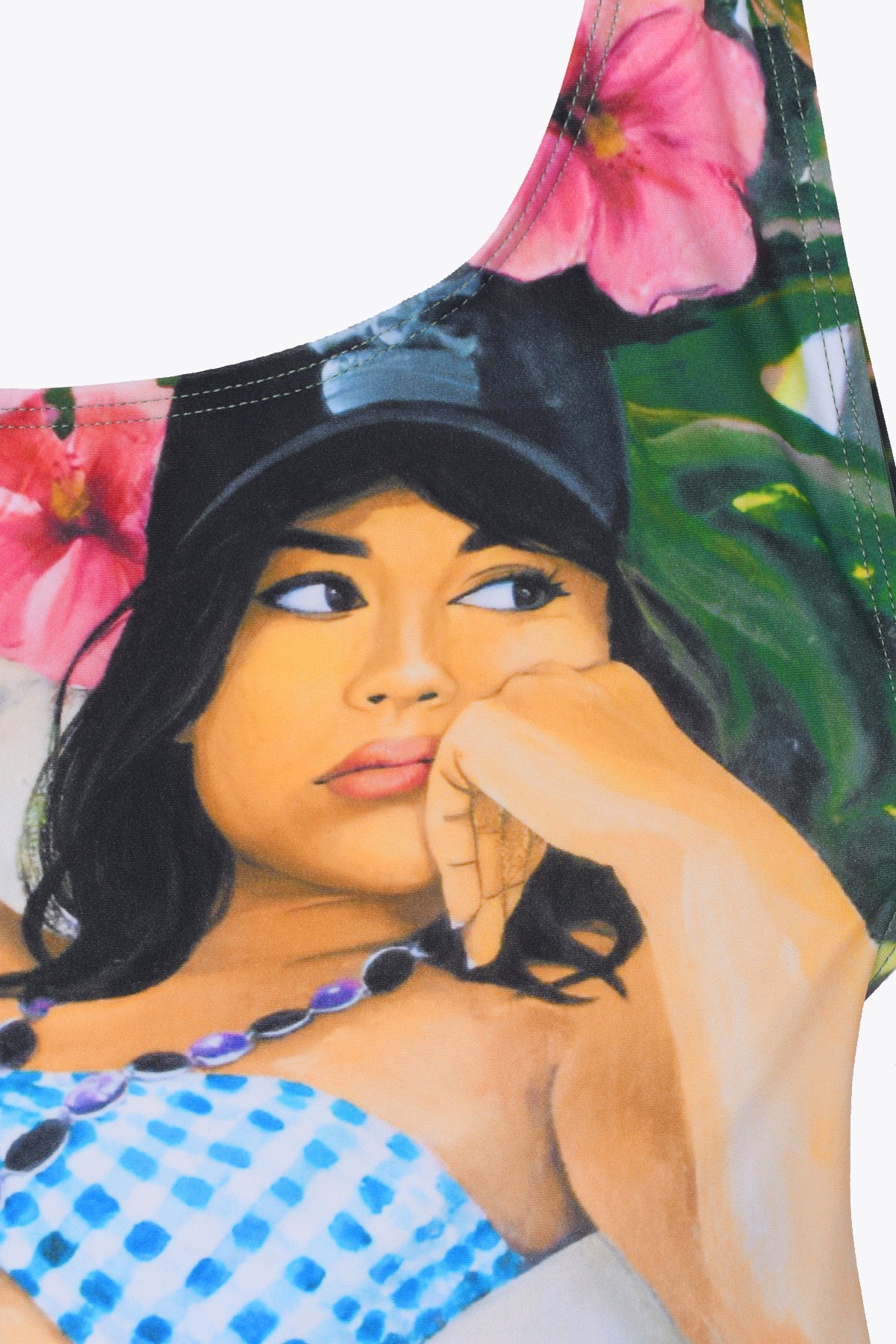 ZOOM MAILLOT DE BAIN 1 PIECE GALERIE 75 CLOPE AU MUSEAU ECHANCRÉ DOS