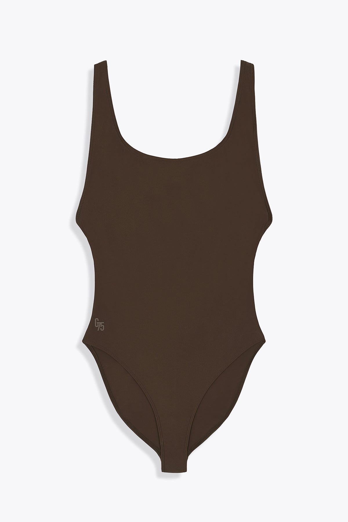 G75 OPEN BACK MAILLOT DE BAIN BROWN