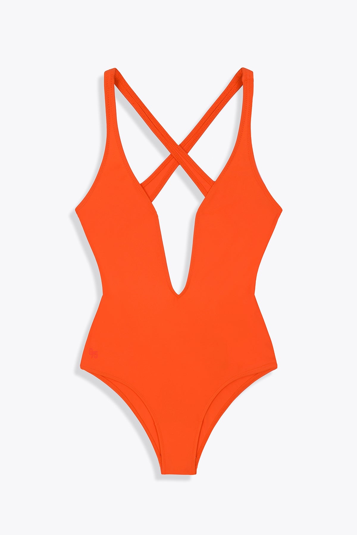 MAILLOT DE BAIN ORANGE SUN GALERIE75 CROISÉ DOS