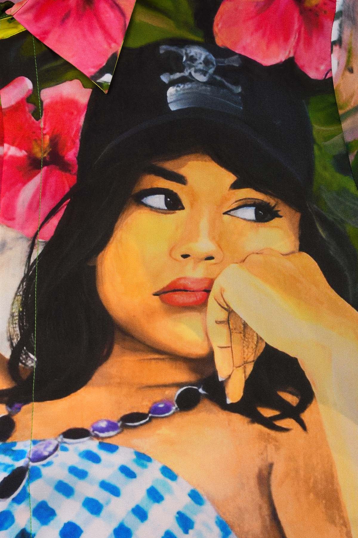 CHEMISE SOIE HOMME MANCHES LONGUES GALERIE 75 CLOPE AU MUSEAU