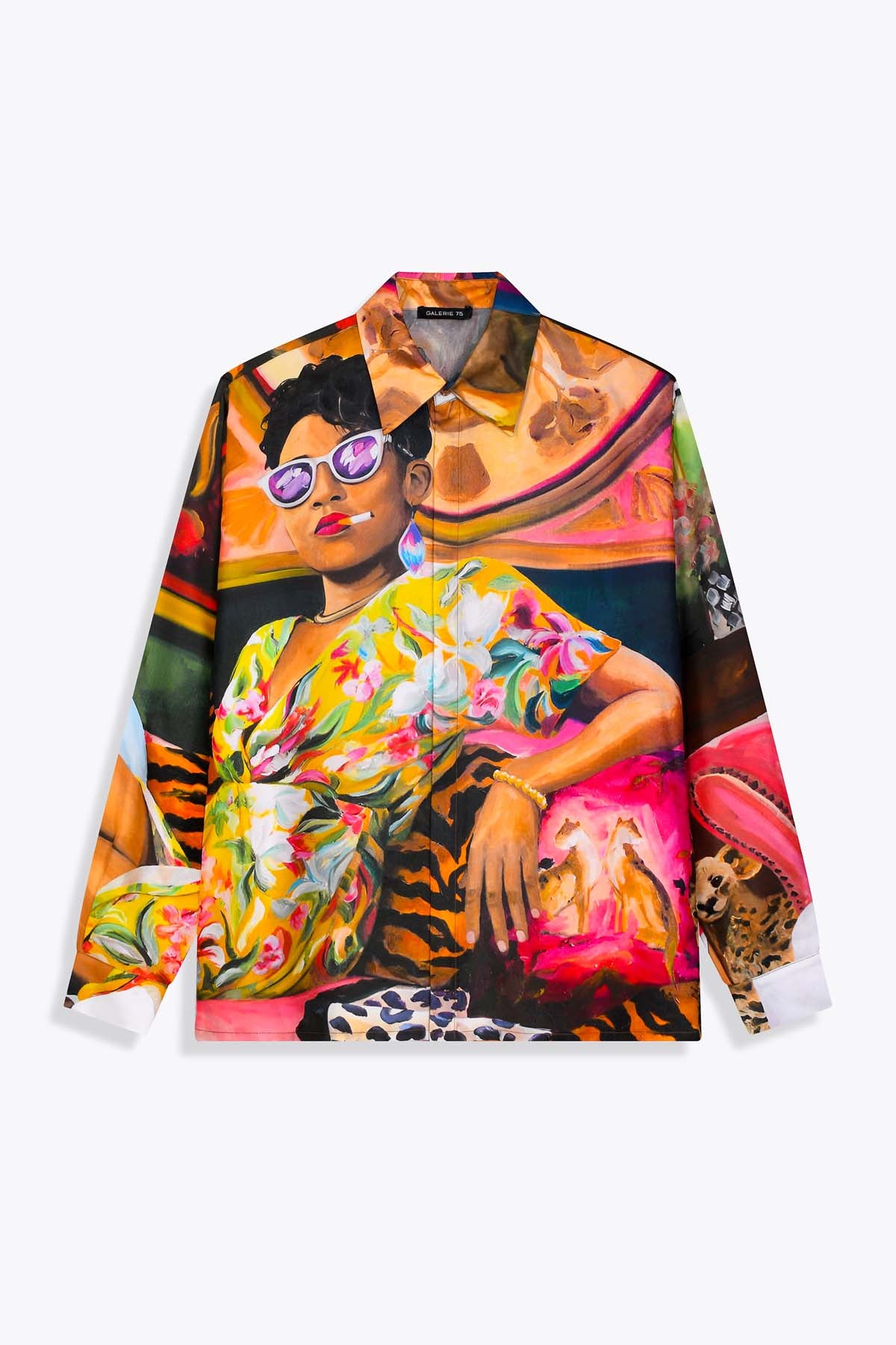 CHEMISE HOMME SOIE MANCHES LONGUES GALERIE 75 EMBASSADA