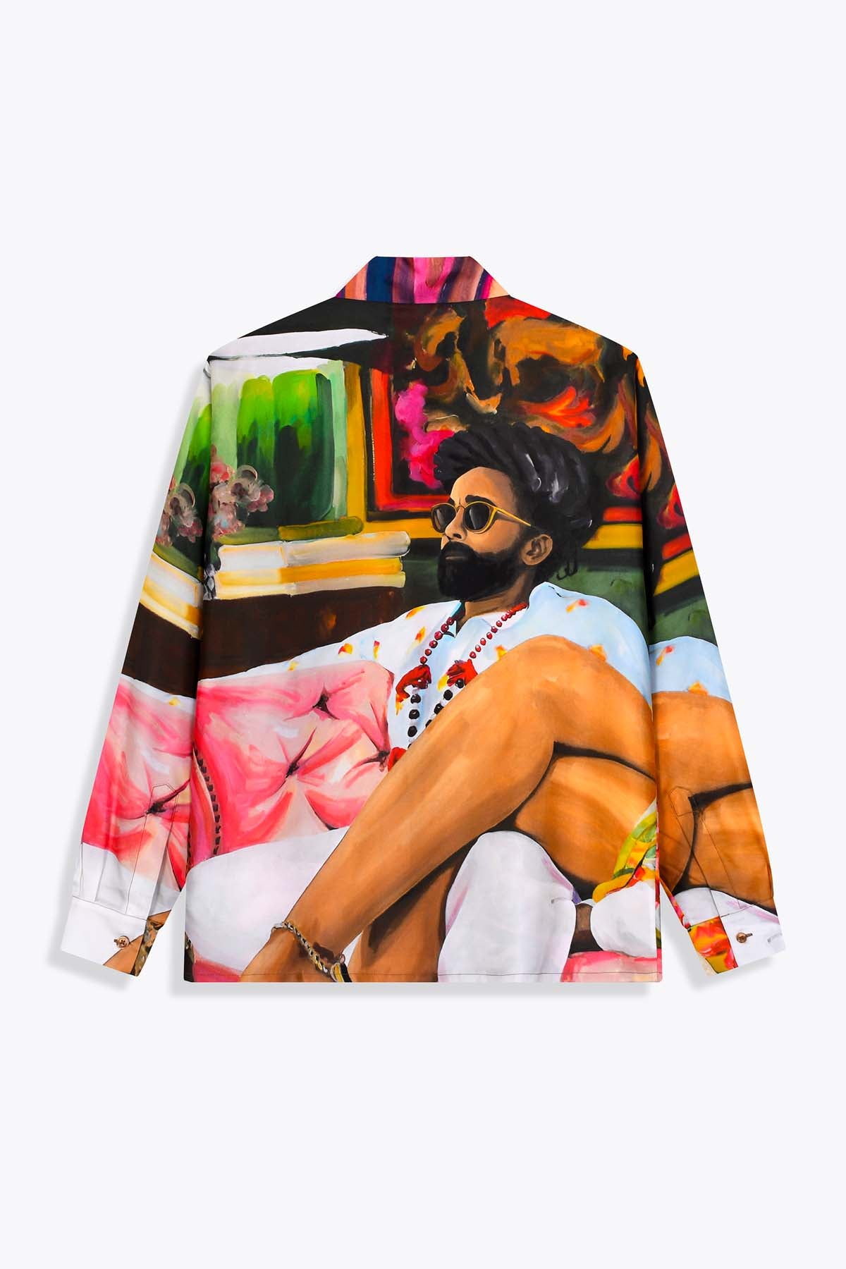 CHEMISE HOMME SOIE MANCHES LONGUES GALERIE 75 EMBASSADA