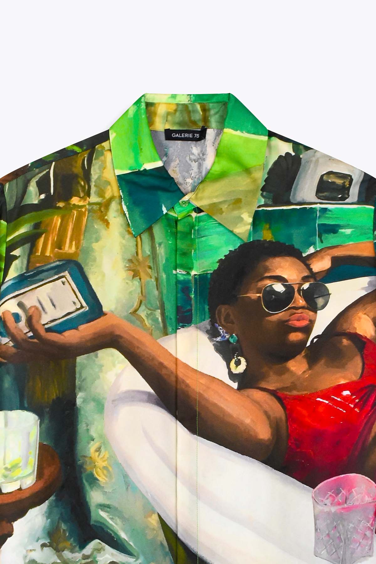 CHEMISE SOIE HOMME MANCHES LONGUES UNE BOUTEILLE À TA MÈRE