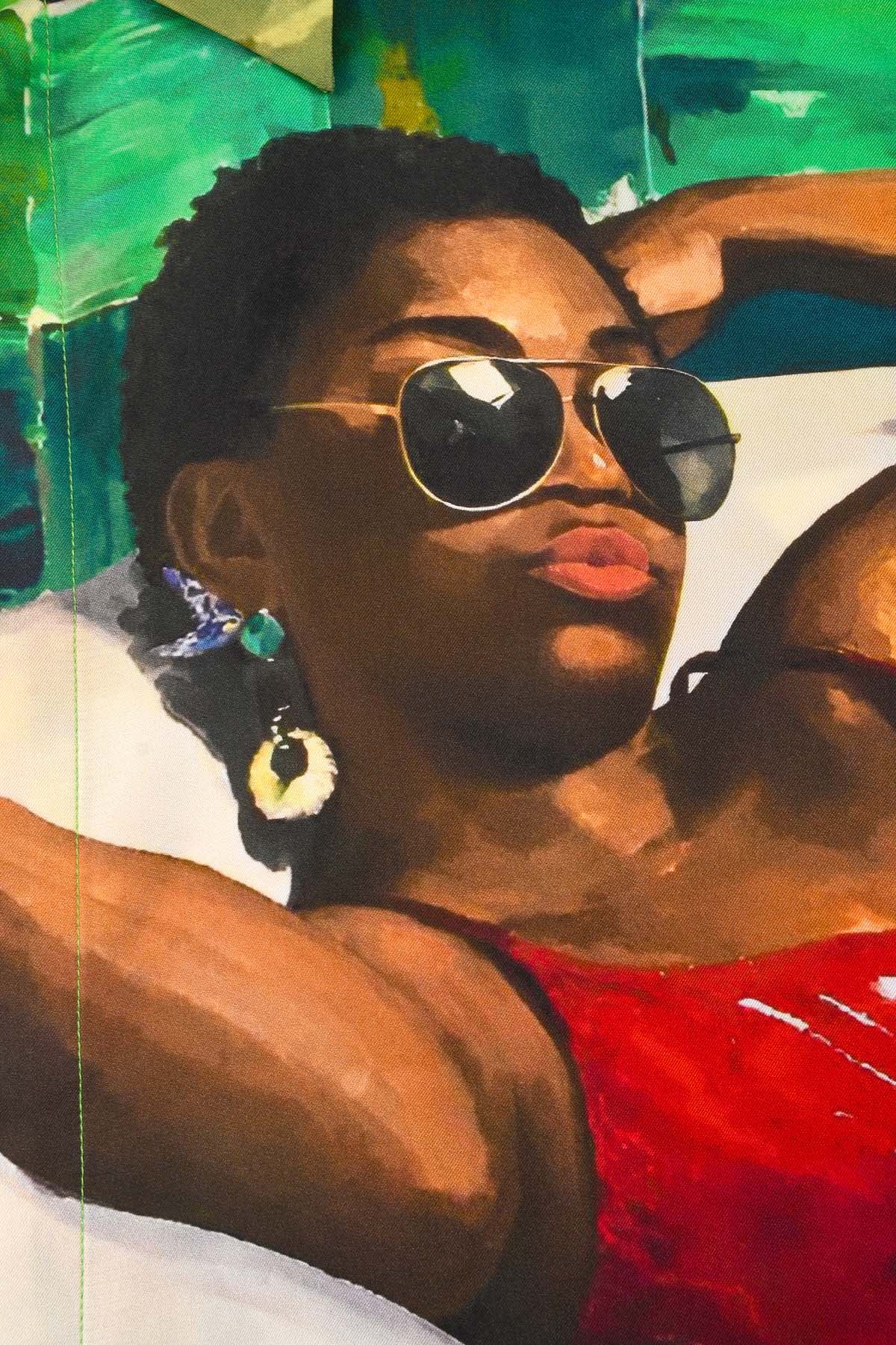 CHEMISE SOIE HOMME MANCHES LONGUES UNE BOUTEILLE À TA MÈRE