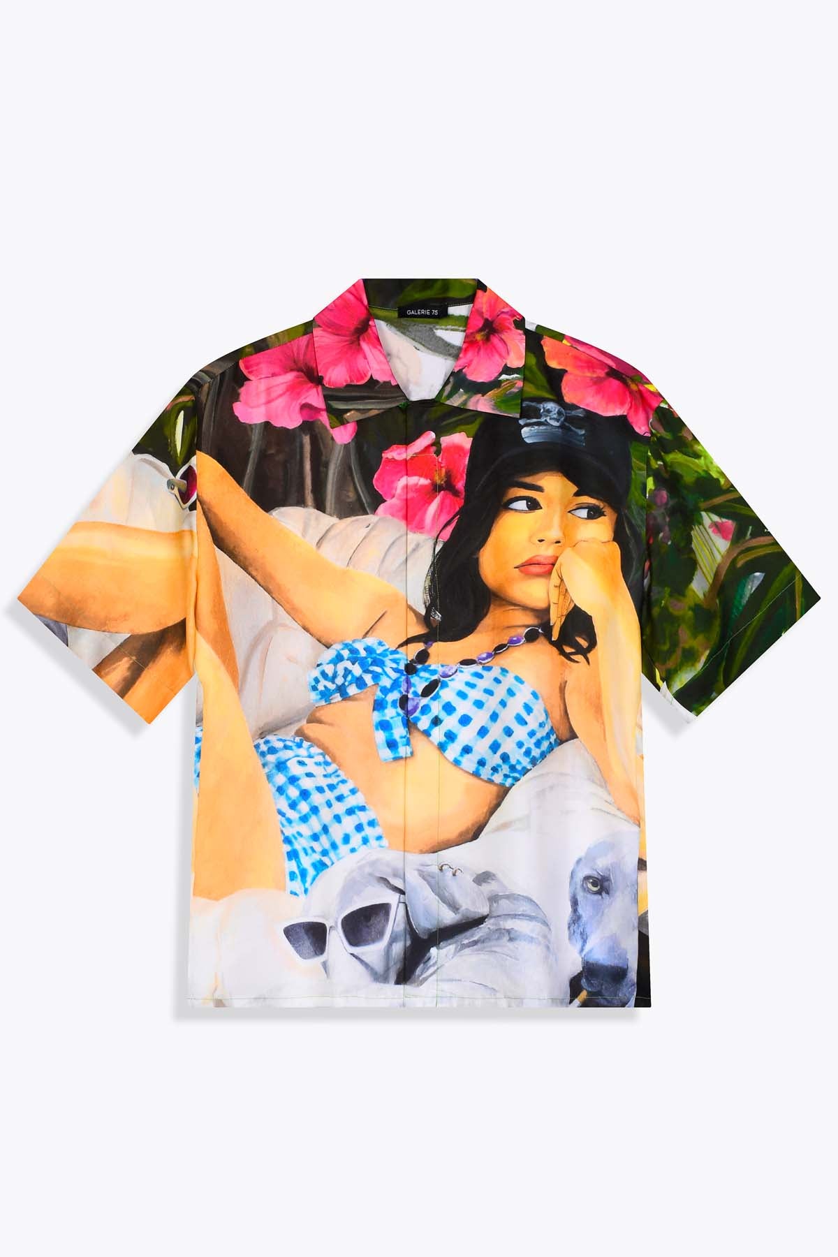 CHEMISE HOMME MANCHES COURTES CLOPE AU MUSEAU