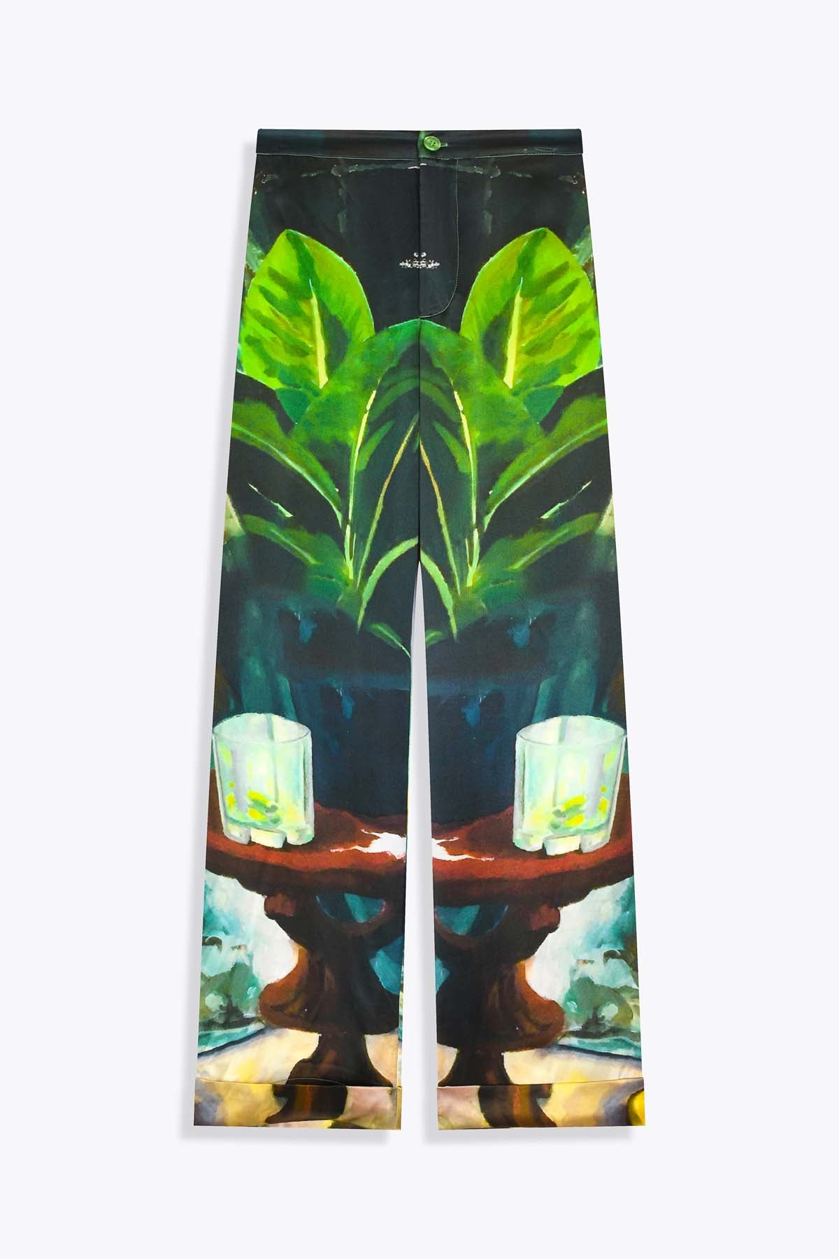 UNE BOUTEILLE À TA MÈRE WOMEN SILK TROUSER