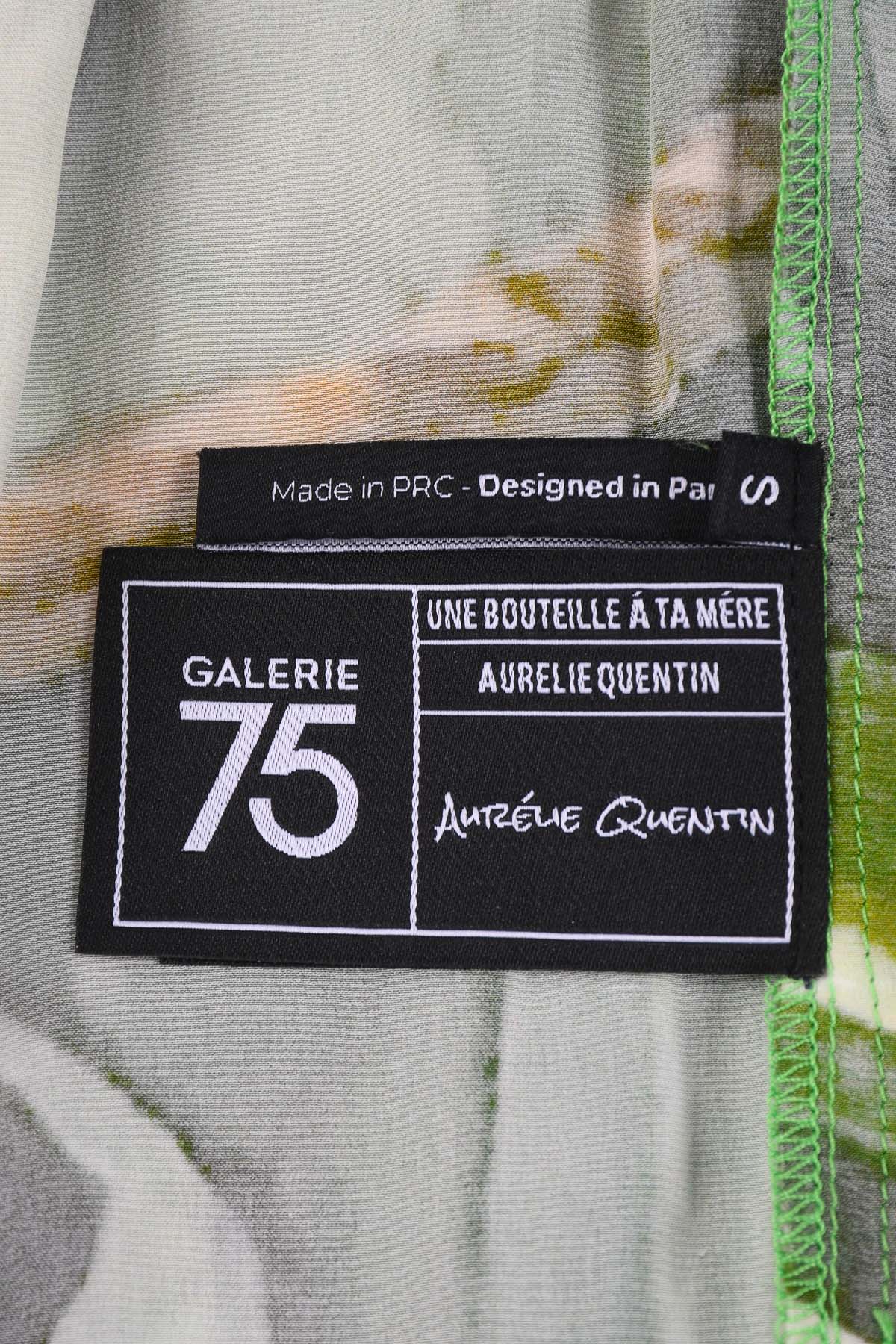 UNE BOUTEILLE À TA MÈRE WOMEN SILK TROUSER