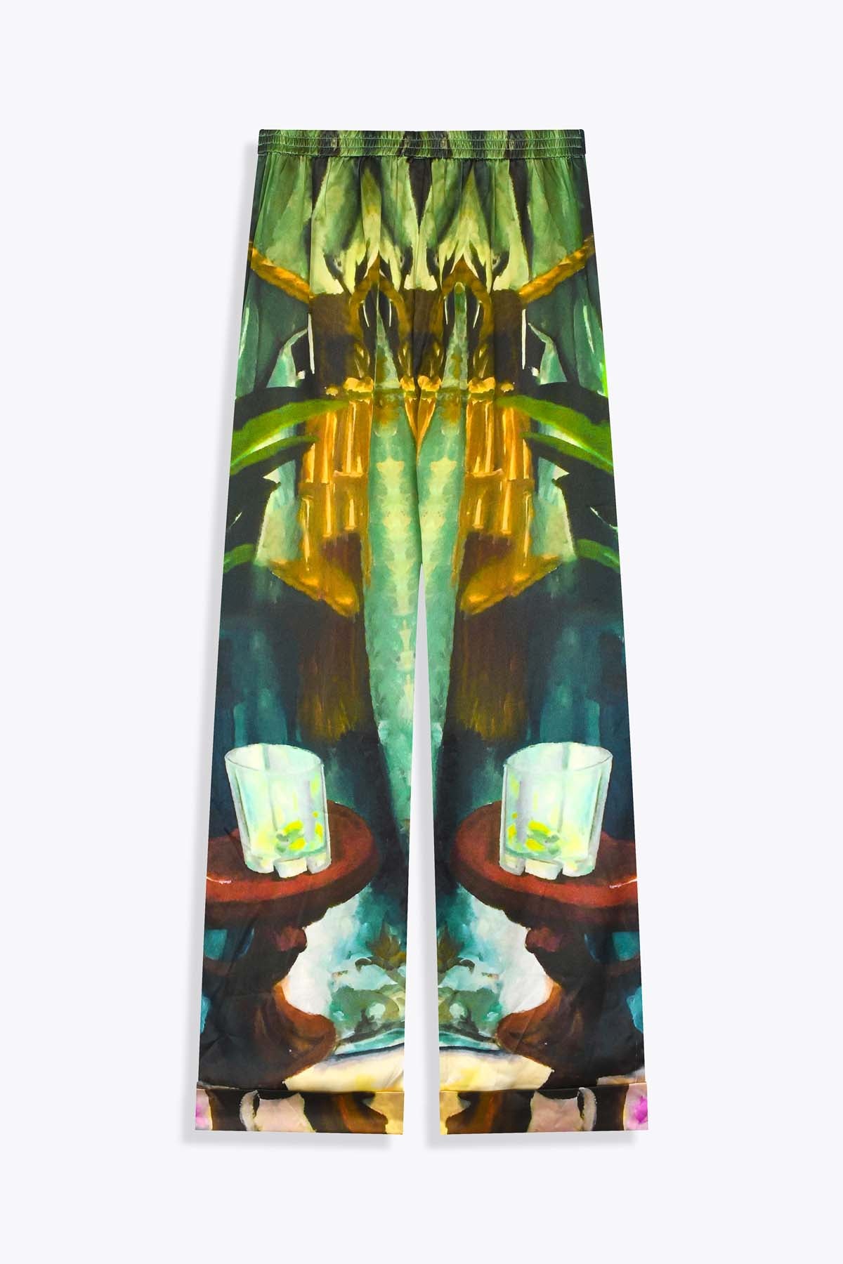 UNE BOUTEILLE À TA MÈRE WOMEN SILK TROUSER