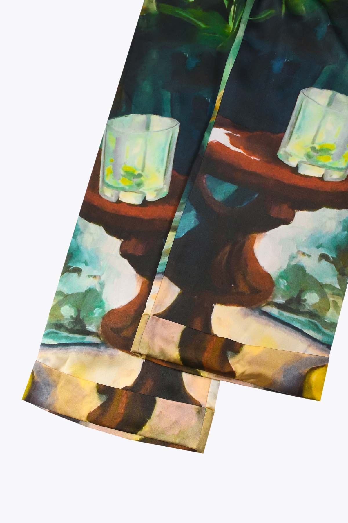 UNE BOUTEILLE À TA MÈRE WOMEN SILK TROUSER