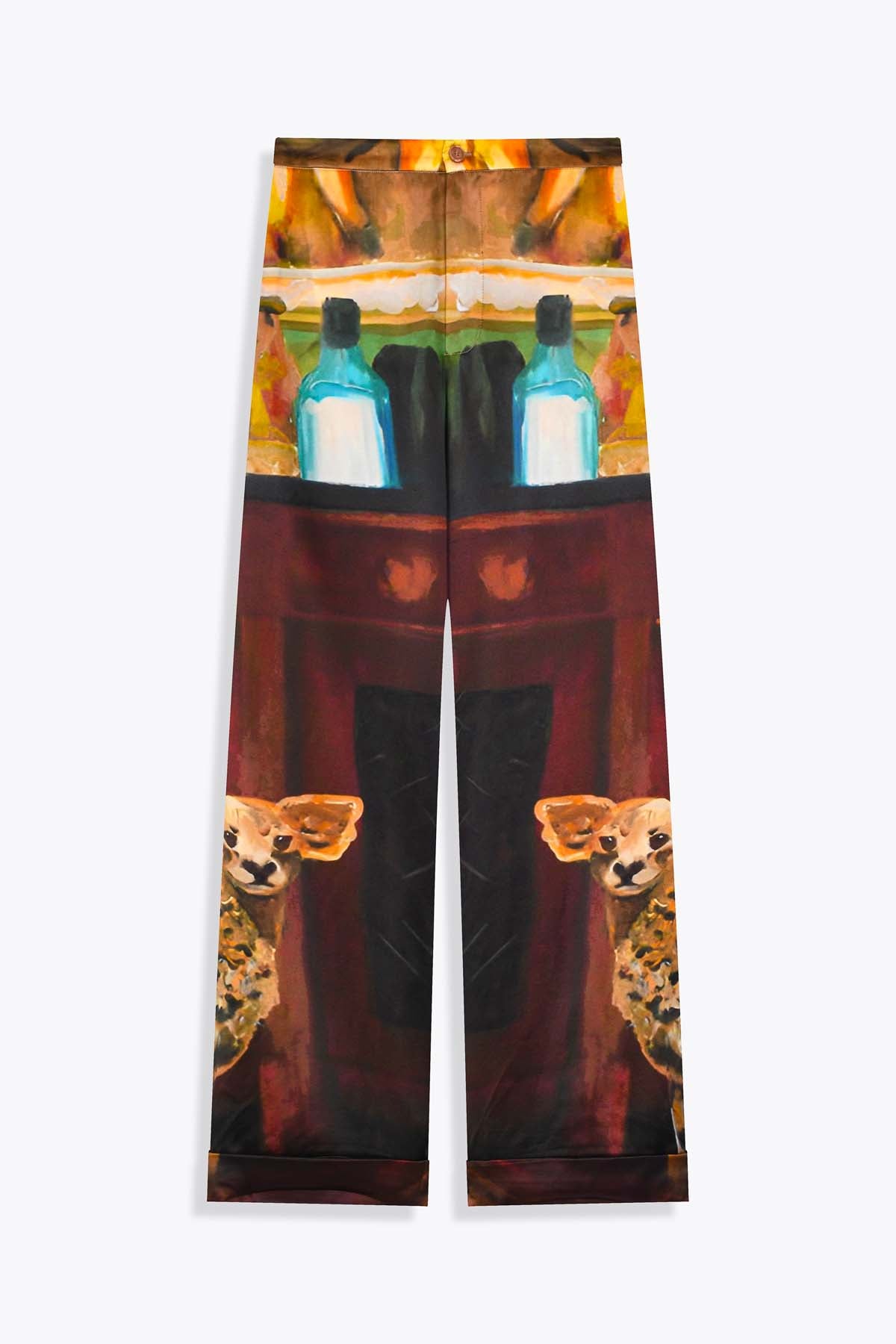 PANTALON SATIN DE SOIE FEMME GALERIE 75 EMBASSADA