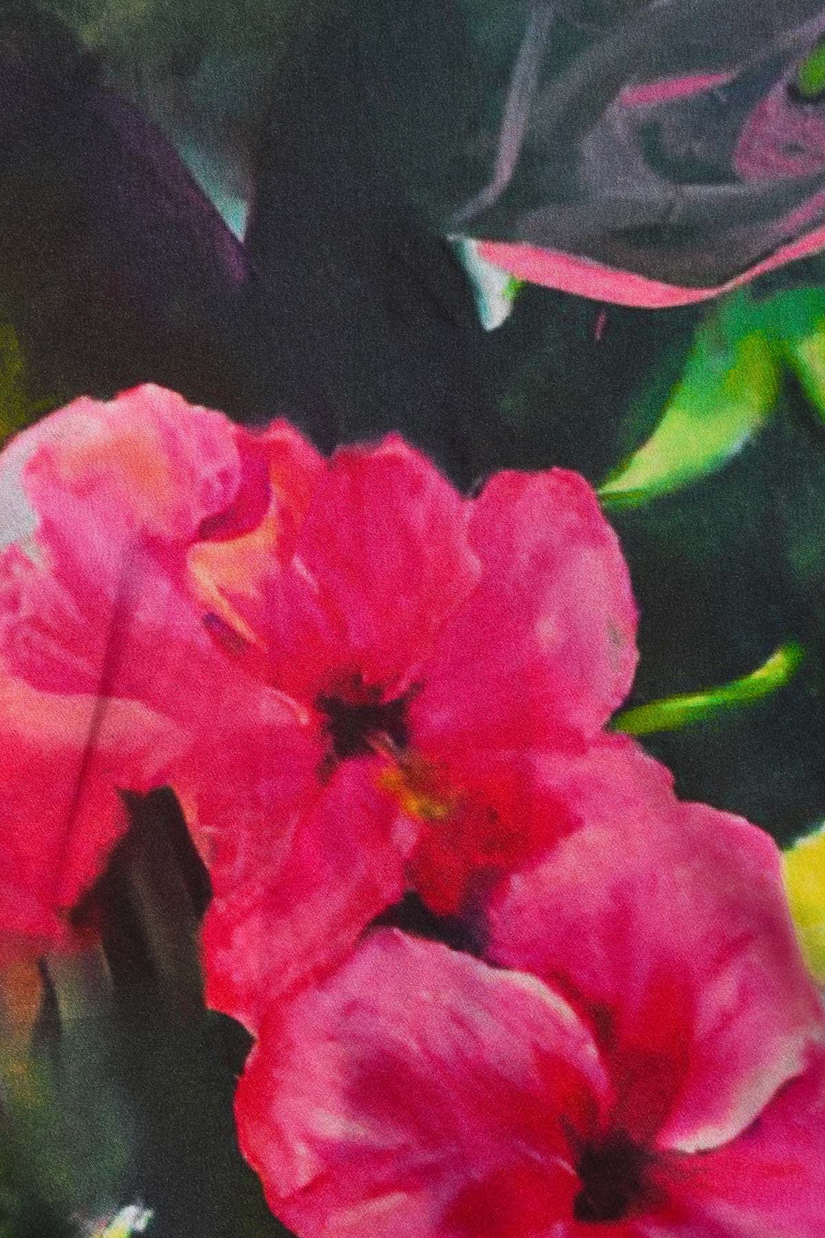 PANTALON FEMME SATIN DE SOIE GALERIE 75 CLOPE AU MUSEAU