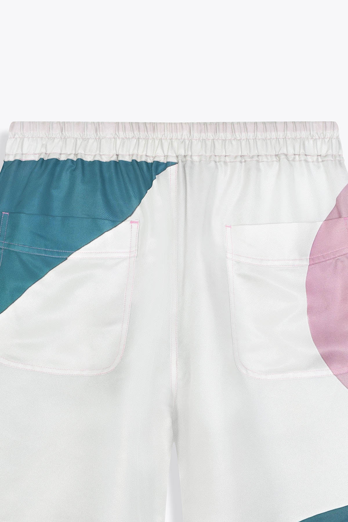 Short homme en soie Galerie 75 "Artdéco" par Skio