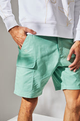 EGO GREEN CARGO SHORT, GREEN