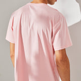 CHLOE PINK PIMA TEE, PINK