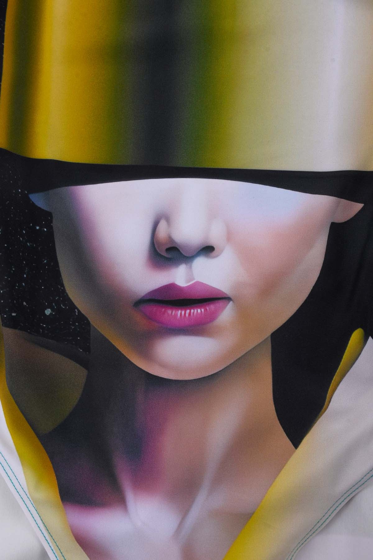 ART MAILLOT DE BAIN FEMME GALERIE 75 "ASIAN SPLEEN" ÉCHANCRÉ DOS