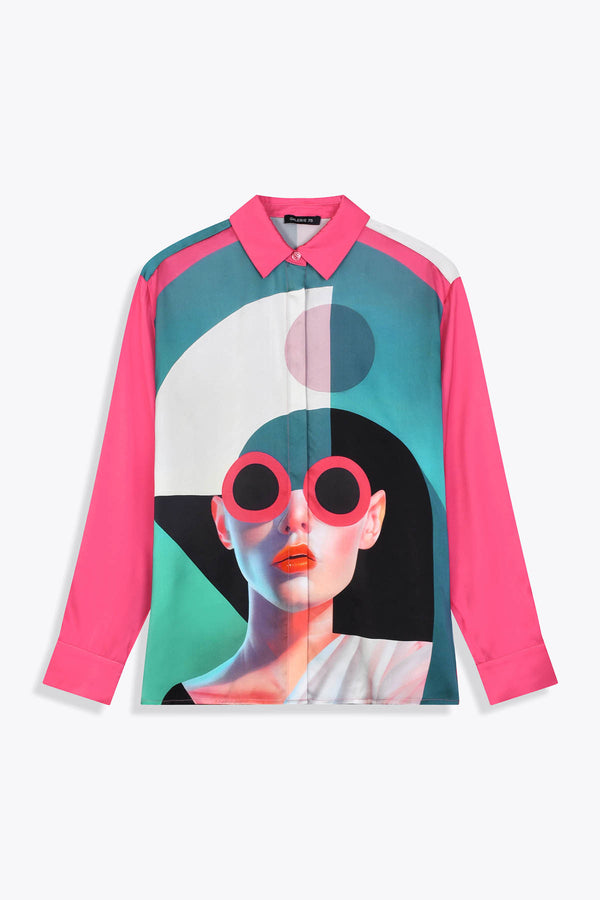 CHEMISE SOIE FEMME GALERIE 75 ARTDÉCO