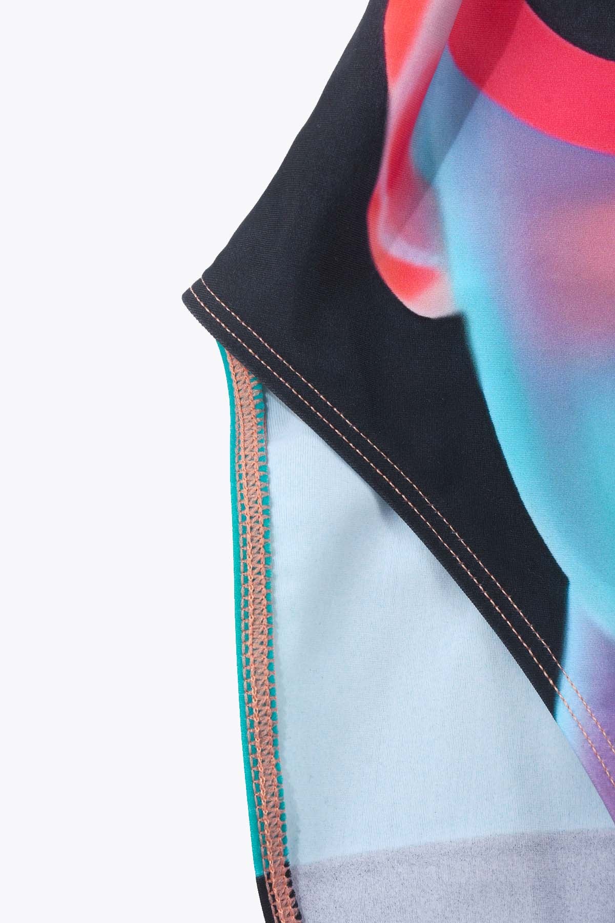 COUTURE MAILLOT DE BAIN FEMME GALERIE 75 "ARTDÉCO" ÉCHANCRÉ DOS