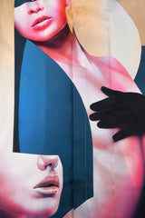 détail couture Chemise Homme soie manches courtes les amazones by Skio x Galerie 75