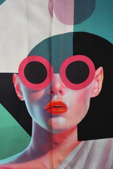 Détail visuel Chemise homme soie manches courtes "ARTDECO" Skio x Galerie 75 