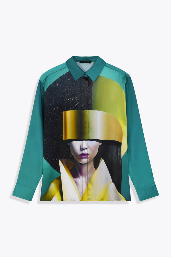 Chemise soie femme AsianSpleen Skio vs Galerie 75 