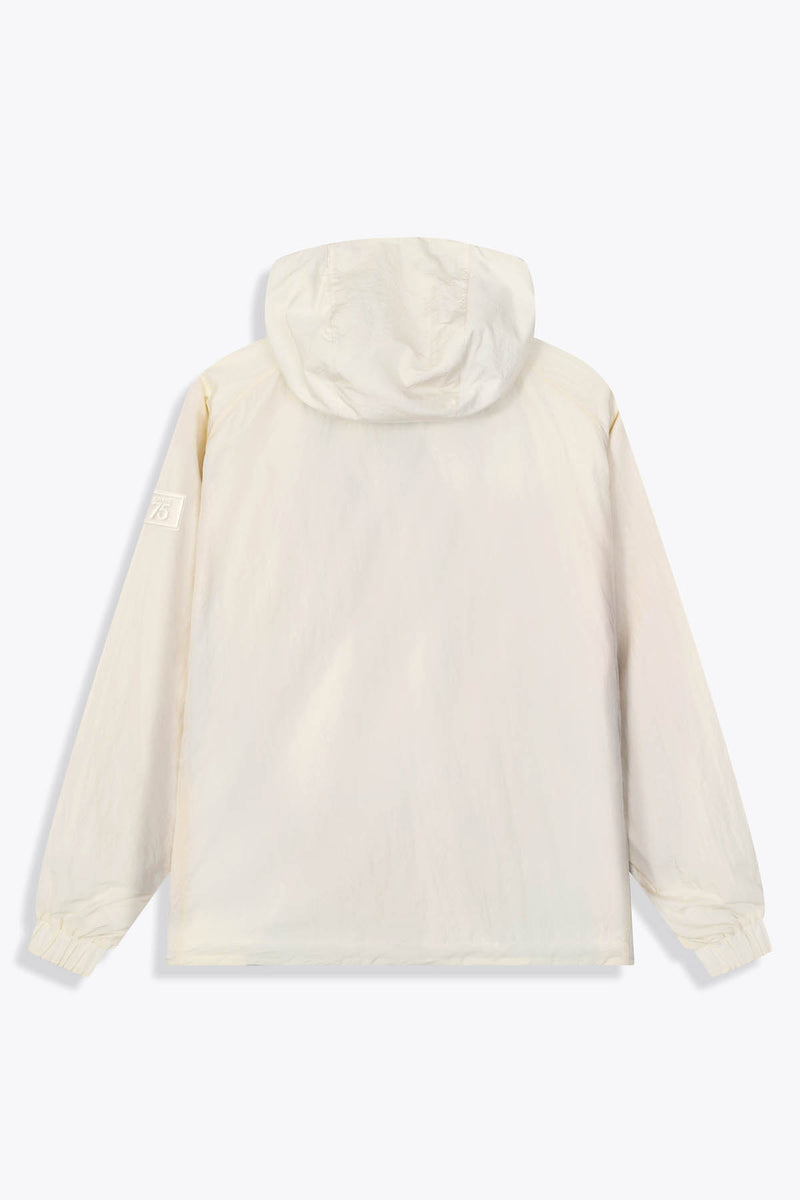 Vue de dos version blanc Coupe-vent imperméable réversible : Œuvre “Les Amazones” de Skio x Galerie 75