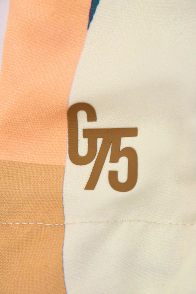 logo détail Coupe-vent imperméable réversible : Œuvre “Les Amazones” de Skio x Galerie 75