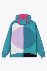 Coupe-vent réversible blanc  Œuvre “Art Déco” de Skio x Galerie 75 dos 