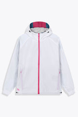 Coupe-vent réversible blanc  Œuvre “Art Déco” de Skio x Galerie 75 version blanc