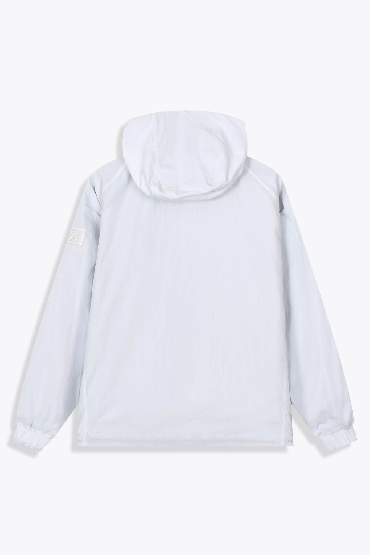 Coupe-vent réversible blanc  Œuvre “Art Déco” de Skio x Galerie 75 version blanc de dos