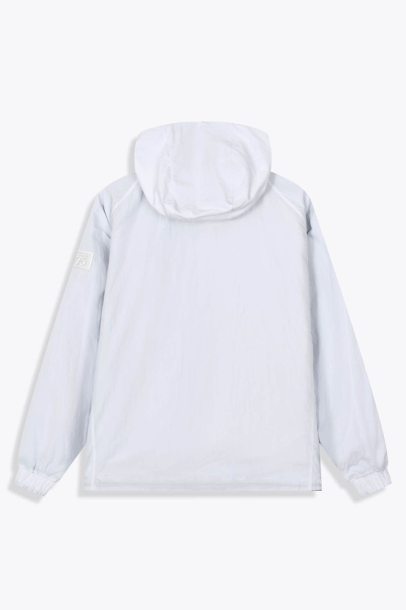 Coupe-vent réversible blanc  Œuvre “Art Déco” de Skio x Galerie 75 version blanc de dos