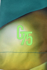 Coupe-vent réversible noir (zip vert) et face Œuvre “Asian Spleen” de Skio x Galerie 75 logo sur face art