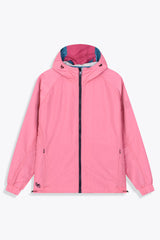 Coupe-vent réversible rose Œuvre “Artdéco” de Skio x Galerie 75 face version rose