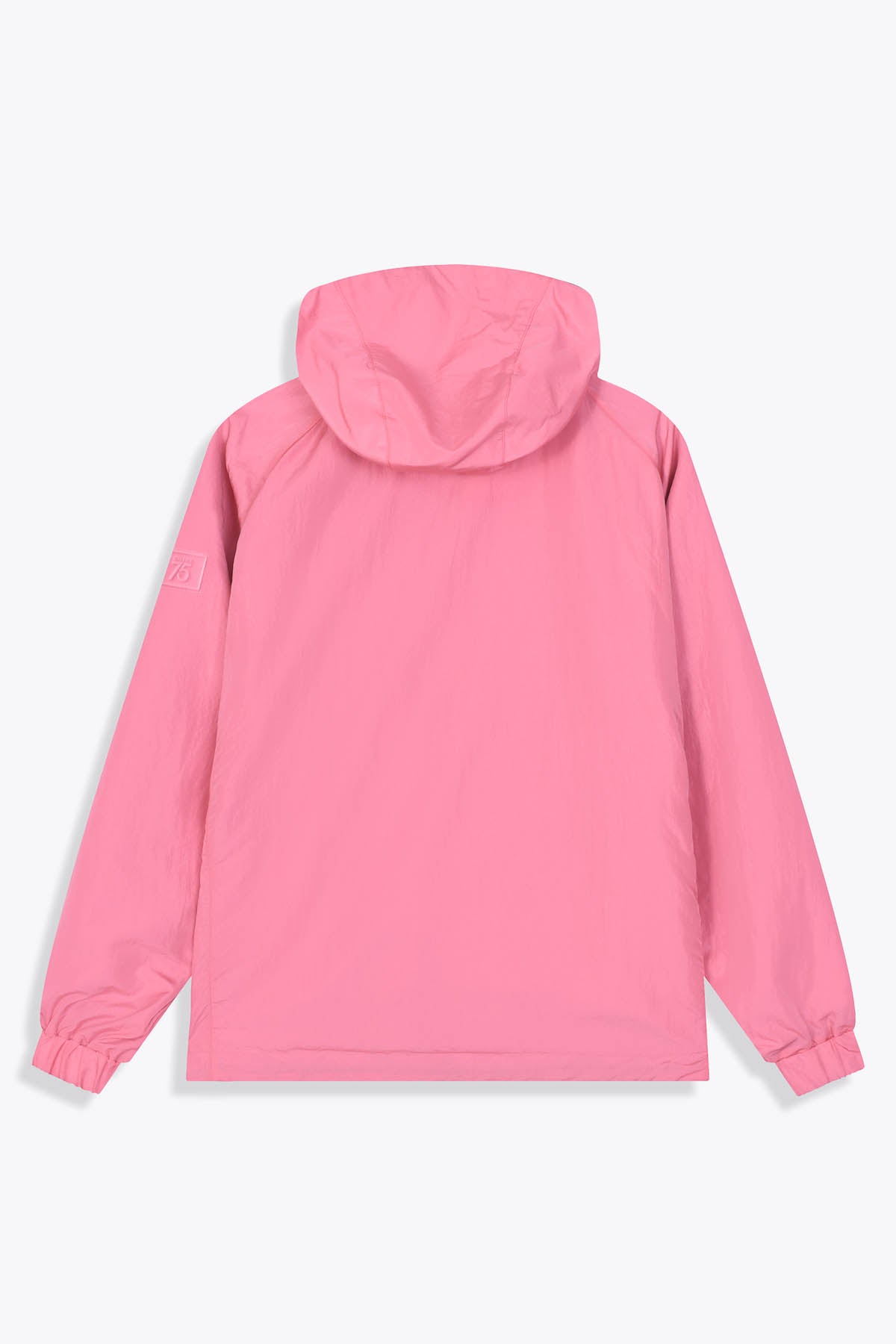 Coupe-vent réversible rose Œuvre “Artdéco” de Skio x Galerie 75 face version rose dos