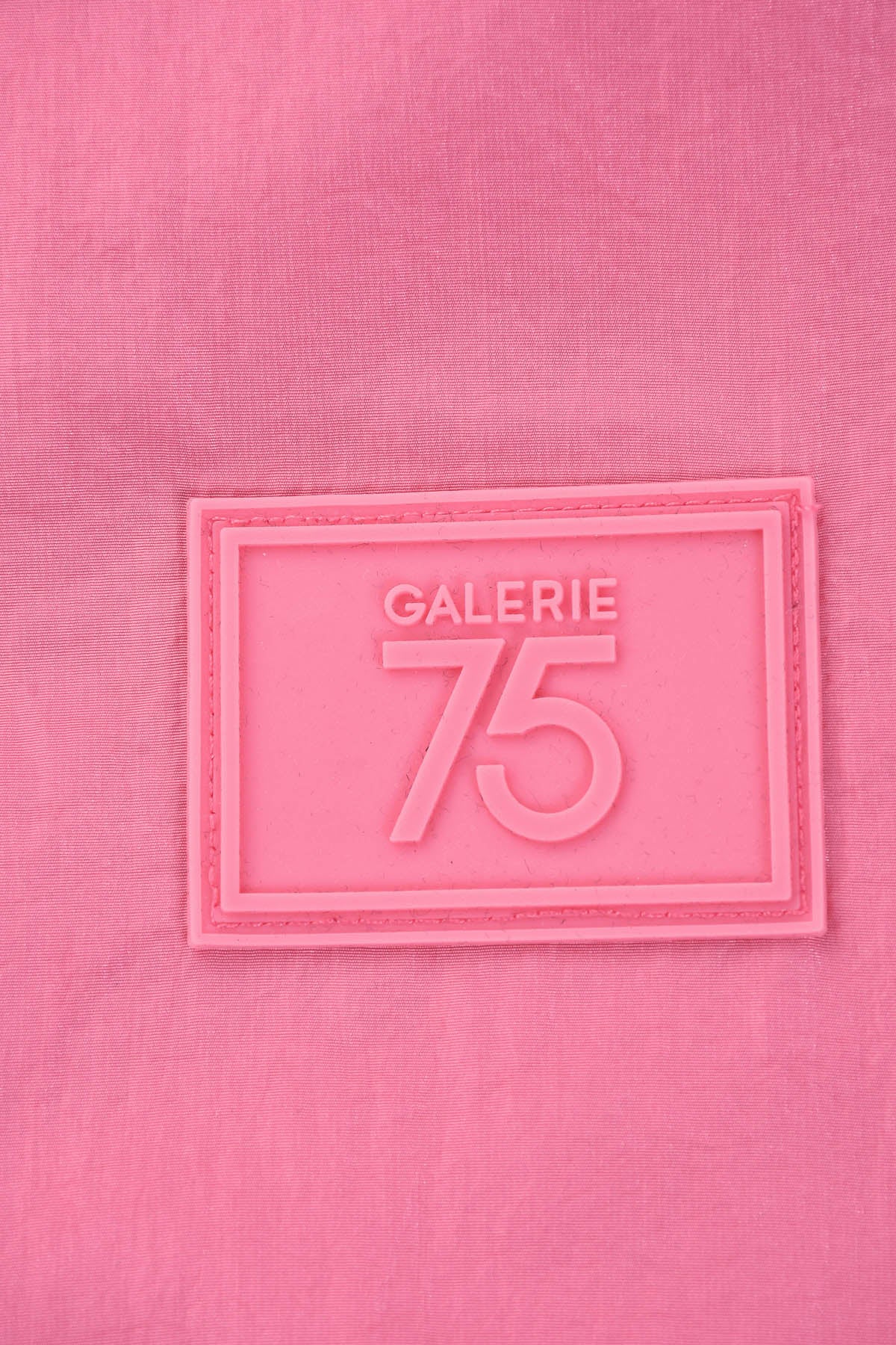 Coupe-vent réversible rose Œuvre “Artdéco” de Skio x Galerie 75  étiquette