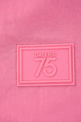 Coupe-vent réversible rose Œuvre “Artdéco” de Skio x Galerie 75  étiquette