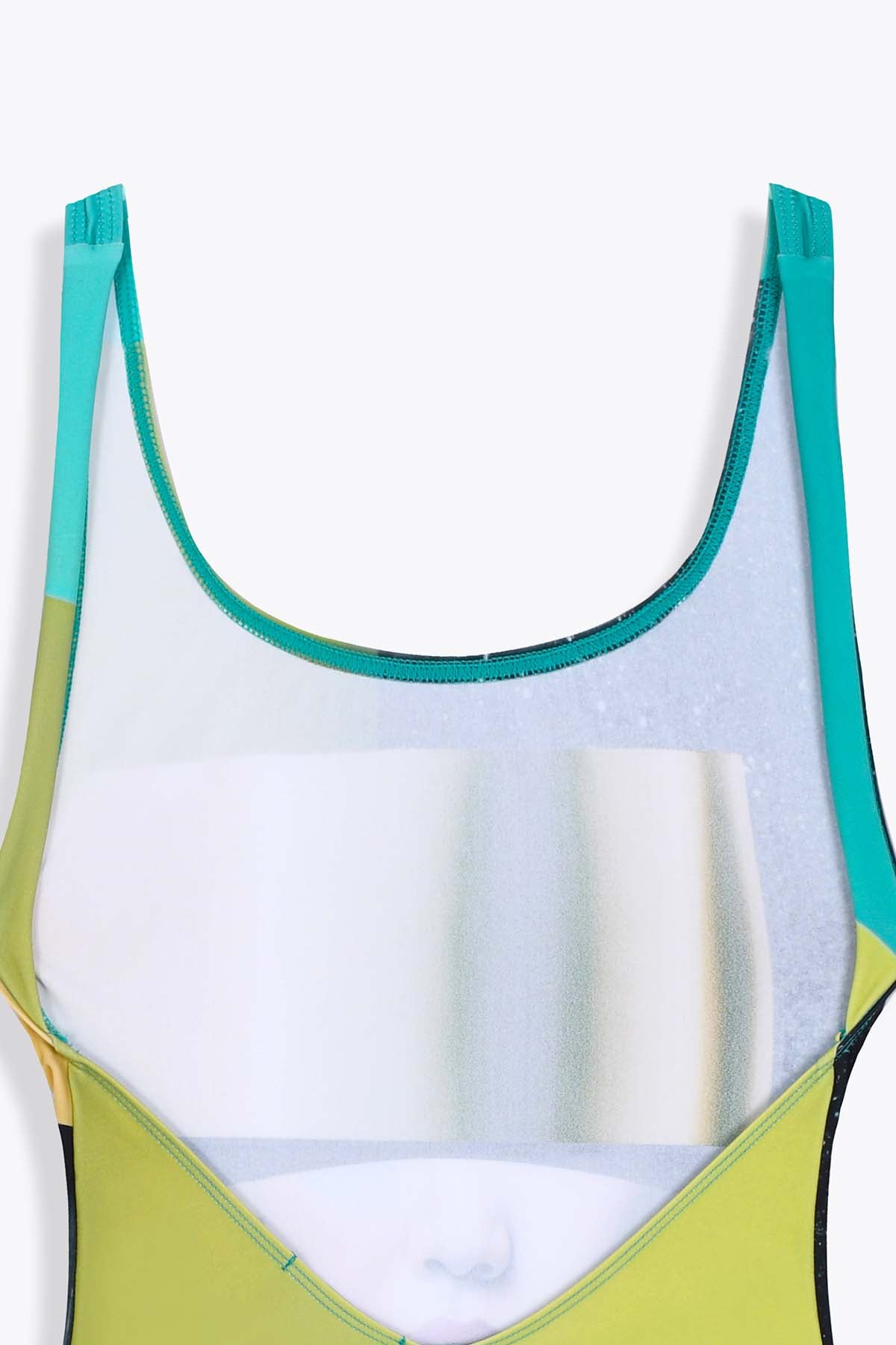 DETAIL MAILLOT DE BAIN FEMME GALERIE 75 "ASIAN SPLEEN" ÉCHANCRÉ DOS