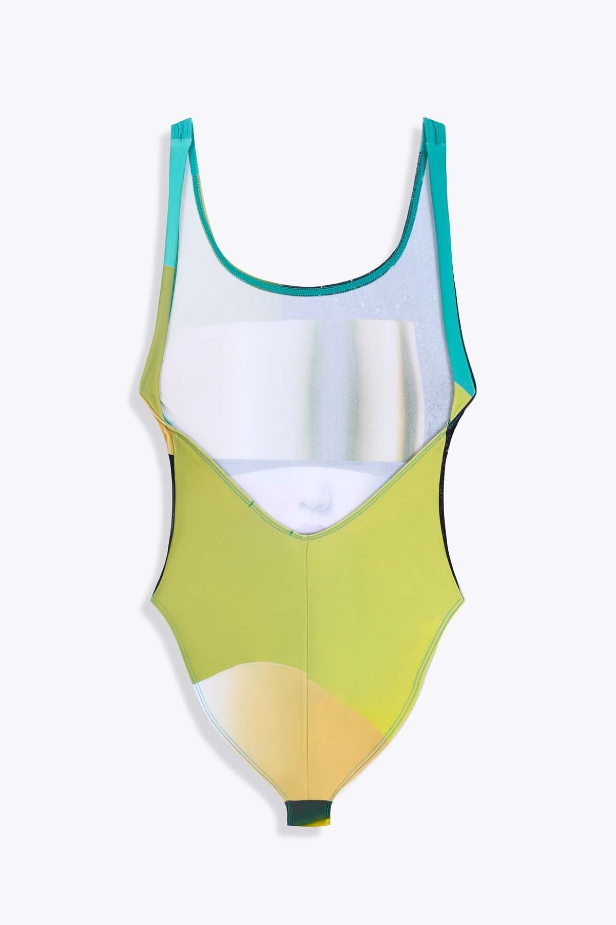 DOS MAILLOT DE BAIN FEMME GALERIE 75 "ASIAN SPLEEN" ÉCHANCRÉ DOS