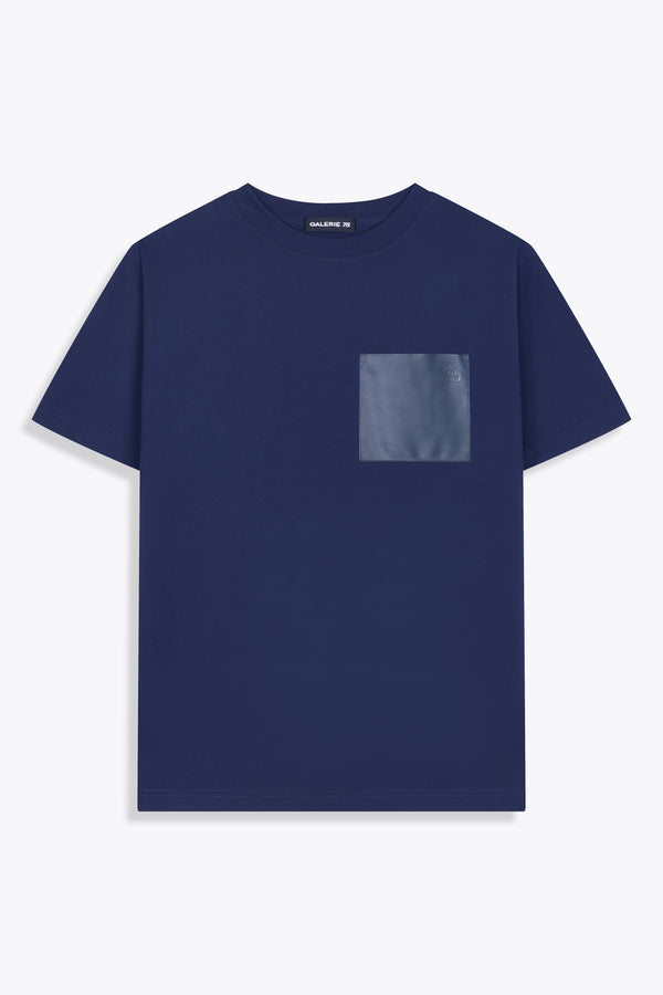T-shirt Homme bleu "PLMPSST #5"