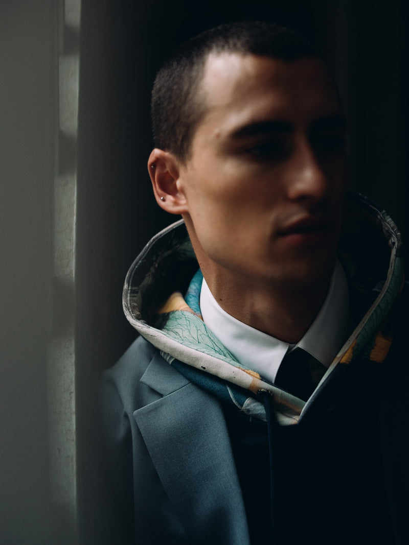 Hoodie Bleu Navy "PLMPSST#3"