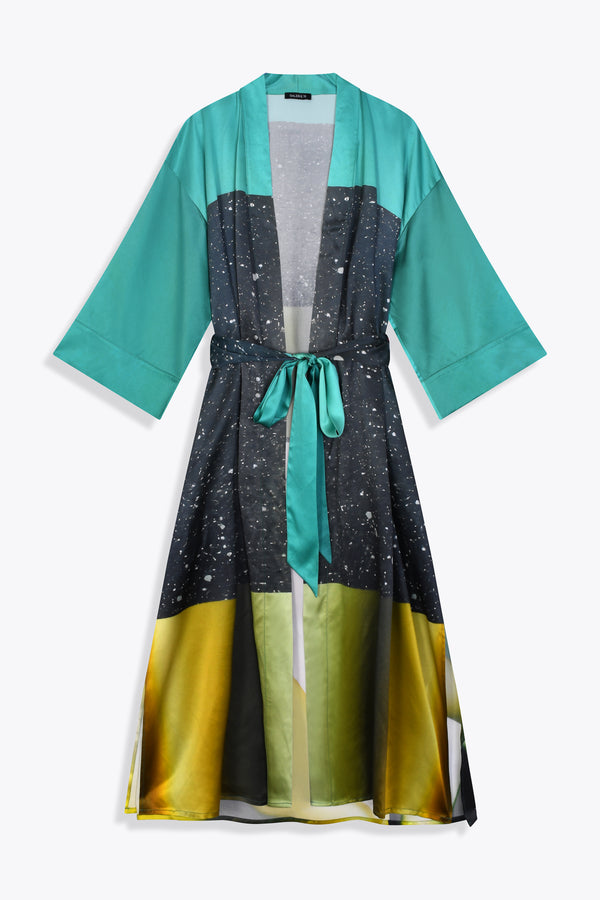 Kimono soie femme Asian Spleen by Skio x Galerie 75